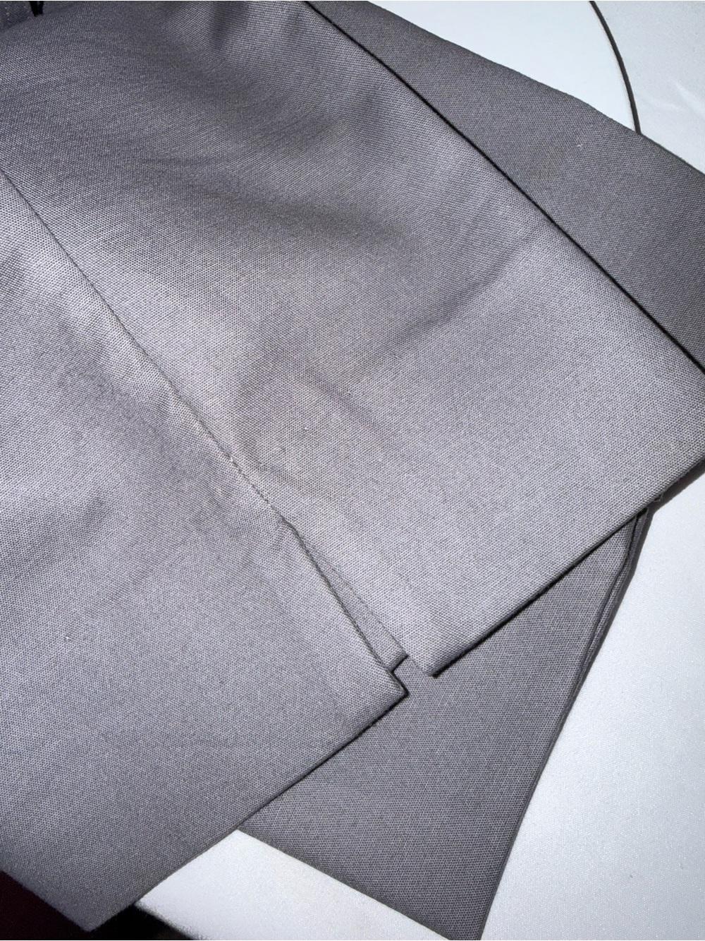 Counterparts Women's Ankle Dress Pants in Light Gray - Picture 6 of 7